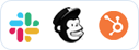 Slack With Mailchimp and Hubspot